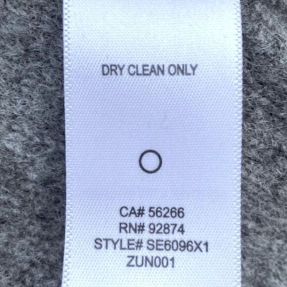 Splendid Gray Striped Soft Cashmere/Wool Cardigan/Cape One Size EUC! - Picture 8 of 8